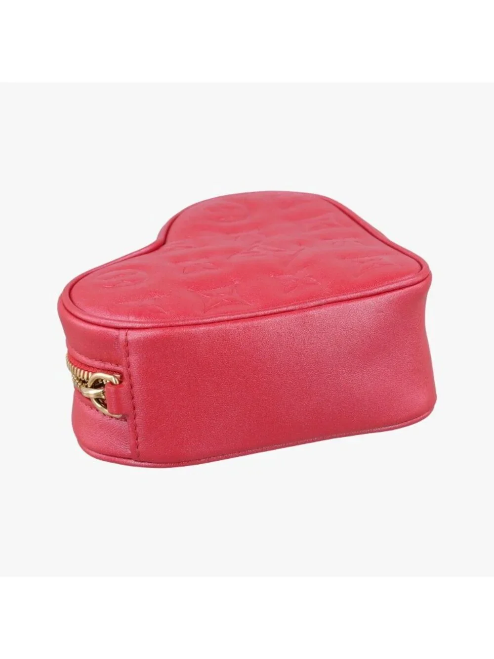 Louis Vuitton Heart on Chain Red Lambskin Shoulder